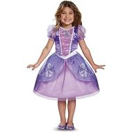 Disguise Disney Junior Sofia the First Next Chapter Classic Girls Costume Purple/Toddler, M (3T-4T)