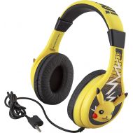 [아마존베스트]EKids Pokemon Pikachu Kids Headphones, Adjustable Headband, Stereo Sound, 3.5Mm Jack, Wired Headphones for Kids, Tangle-Free, Volume Control, Childrens Headphones Over Ear for School Hom