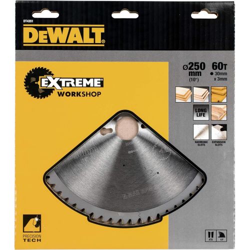  Dewalt DT4351-QZ 9.84/30mm 60WZ Construction Circular Saw Blade