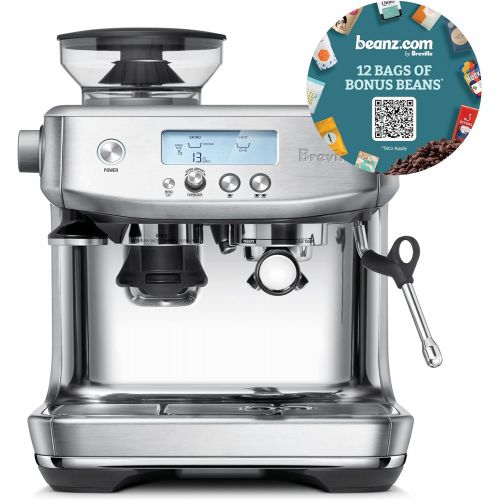 브레빌 [아마존베스트]Breville BES878BSS Barista Pro Espresso Machine, Brushed Stainless Steel