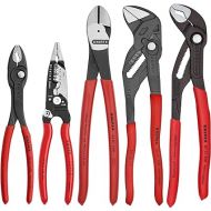 KNIPEX Tools 9K 00 80 150 US 5 Pc Core Pliers Set in Tool Roll