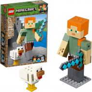 LEGO Minecraft Alex BigFig with Chicken 21149 Building Kit (160 Pieces) (Discontinued by Manufacturer)