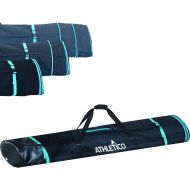 Athletico Dynamic Adjustable Length Ski Bag - Padded Ski Bag Adjusts from 170cm to 190cm