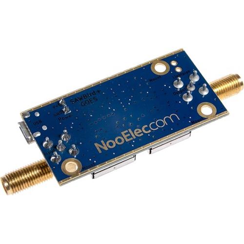  NooElec SAWbird+ GOES Barebones - Premium Saw Filter & Cascaded Ultra-Low Noise LNA Module for NOAA (GOES/LRIT/HRIT/HRPT) Applications. 1688MHz Center Frequency