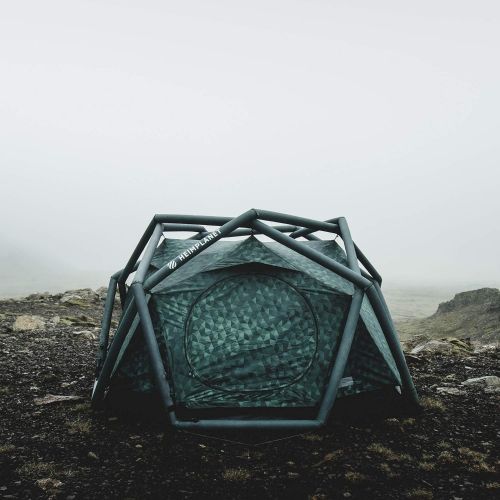  HEIMPLANET Original The Cave 2-3 Person Dome Tent Inflatable Tent - Set Up in Seconds Waterproof Outdoor Camping - 5000mm Water Column Supports 1% for The Planet