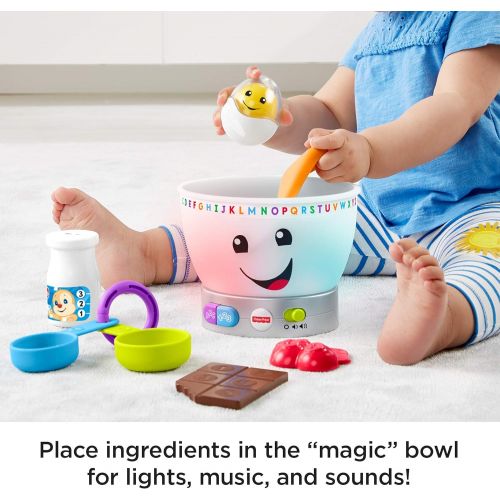  Fisher-Price Laugh & Learn Magic Color Mixing Bowl