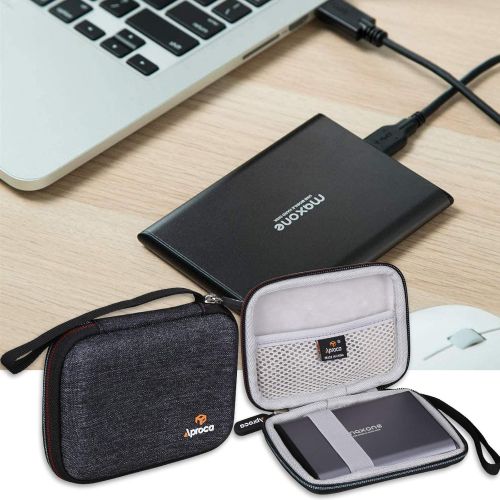  Aproca Hard Storage Travel Cas, for Maxone 500GB Ultra Slim Portable External Hard Drive