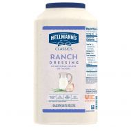 Hellmanns Classics Salad Dressing Ranch 1 Gal, Pack of 4