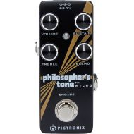 Pigtronix Guitar Compression Effects Pedal, Black (PTM)
