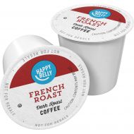 Amazon Brand - Happy Belly French Roast Coffee, Single Serve Cups, 100 Count