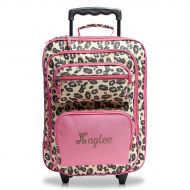 Personalized Rolling Luggage for Kids  Leopard Spots Design, 5” x 12 x 20H, By Lillian Vernon