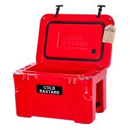 COLD BASTARD COOLERS 25L RED Cold Bastard PRO Series ICE Chest Box Cooler Free Accessories