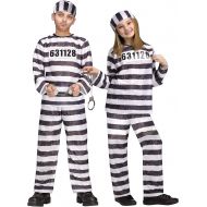 Fun World Convict Jailbird Child Costume