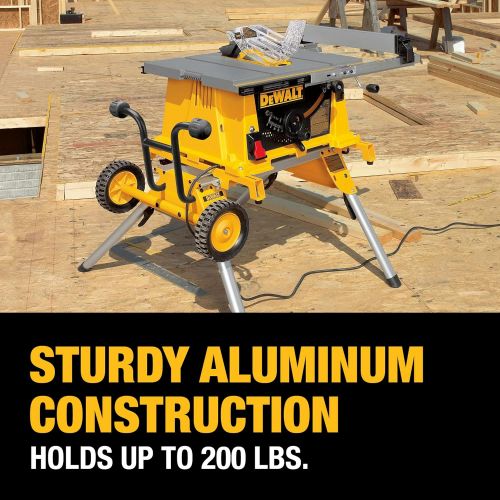  DEWALT Table Saw Stand, Mobile/Rolling (DW7440RS)