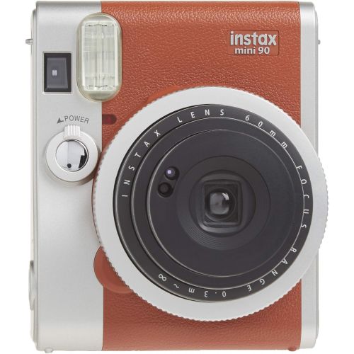후지필름 Fujifilm Instax Mini 90 Instant Film Camera (Brown)