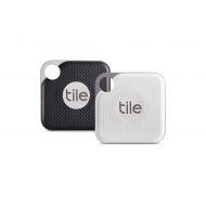 Tile Pro with Replaceable Battery - 2 pack (1 x Black, 1 x White)