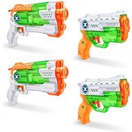 X-Shot Nano Fast Fill (2 Pack) + Micro Fast-Fill (2 Pack) by ZURU Refresh Watergun, X Shot Water Toys, 4 Blasters Total, (Fills with Water in just 1 Second!)