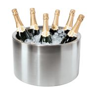 Oggi Double Walled Insulated Stainless Steel Party Tub-Holds up to 12 bottles of Wine or Champagne