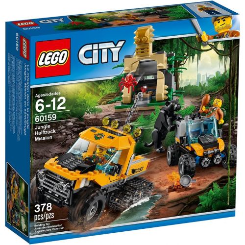  LEGO City Jungle Explorers Jungle Halftrack Mission 60159 Building Kit (378 Piece)