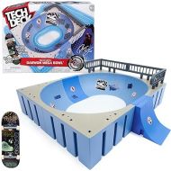 Tech Deck, Daewon Mega Bowl, X-Connect Park Creator, Customizable and Buildable Ramp Set with Exclusive Fingerboard, Kids Toy for Ages 6 and up