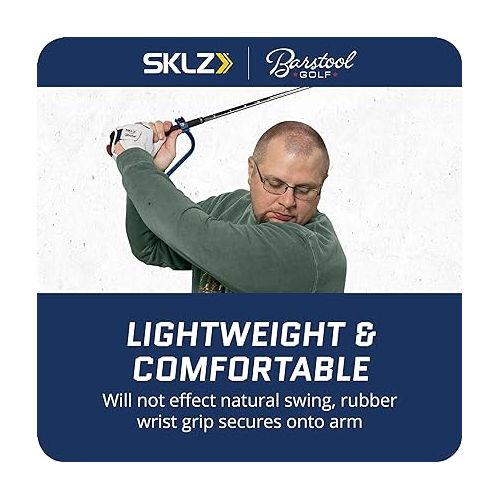 스킬즈 SKLZ Barstool Wrist Hinge Golf Swing Trainer for Correcting Wrist Position