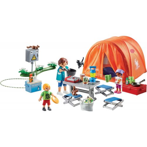 플레이모빌 Playmobil Family Camping Trip Playset