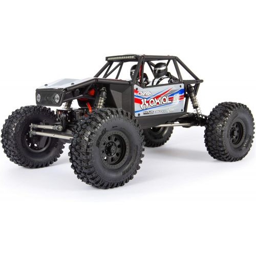  Axial Capra 1.9 Unlimited 4WD RC Rock Crawler Trail Buggy Unassembled Chassis Builders Kit (Radio, Battery, Charger, Electronics Sold Separately): 1/10 Scale, AXI03004, Black