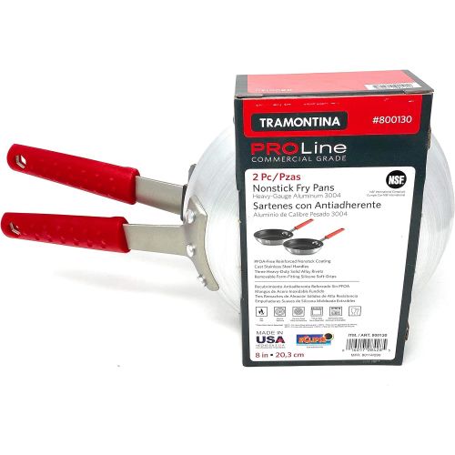  [아마존베스트]Tramontina Pro Line Commercial Grade Nonstick Fry Pans - 2 Pk