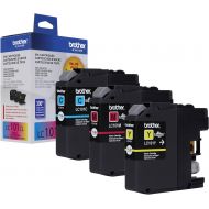 Brother Genuine Standard Yield Color Ink Cartridges, LC1013PKS, Replacement Color Ink Three Pack, Includes 1 Cartridge Each of Cyan, Magenta & Yellow, Page Yield Up to 300 Pages/Ca