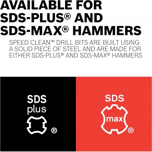  Bosch DXS5044 SDS-max Speed Clean Dust Extraction Bit, 7/8 x 25
