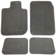 GGBAILEY D51270-S2B-GY Custom Fit Car Mats for 2015, 2016, 2017 Ford F-150 4 Door/SuperCab Grey Driver, Passenger & Rear Floor