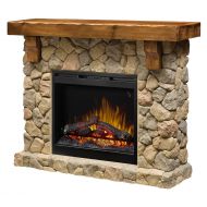 Dimplex SMP-904-ST Fieldstone Pine and Stone-look Electric Fireplace Mantel GDS26L5-904ST