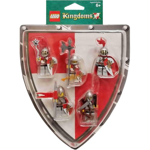  LEGO Kingdoms Mini Figure 5Pack Set #852921 Red Lion Knights Battle Pack