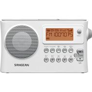 Amazon Renewed Sangean PR-D14 AM/FM-RDS Portable Receiver with USB-White (Certified Refurbished)