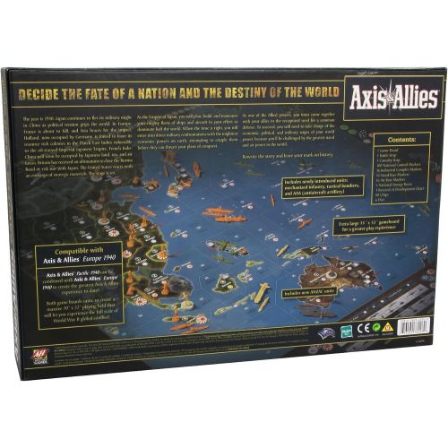  Avalon Hill Axis and Allies Pacific 1940 2nd Edition