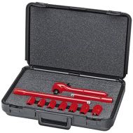 KNIPEX Tools - 98 99 11 S3 Insulated Socket Wrench Set, 10 pc. (989911S3)