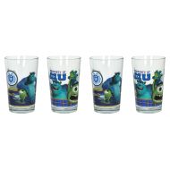 Disney RSquared Monsters University Juice Glass (Set of 4), Multicolor