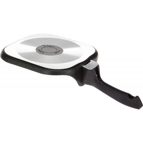  T-fal B36314 Specialty Nonstick Mini-Cheese Griddle Cookware, 6.5-Inch, Black