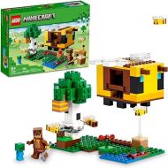 LEGO Minecraft The Bee Cottage Building Set - Construction Toy with Buildable House, Farm, Baby Zombie, and Animal Figures, Game Inspired Birthday Gift Idea for Boys and Girls Ages 8 and Up, 21241