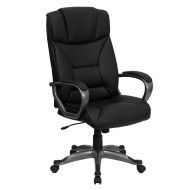 Flash Furniture High Back Black LeatherSoft Executive Office Chair