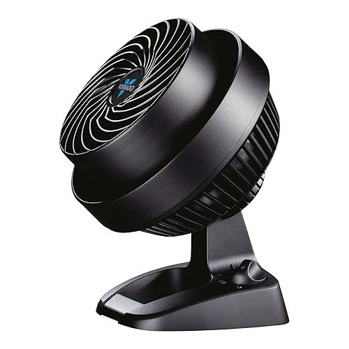 보네이도 Vornado 723 Full-Size Whole Room Air Circulator Fan & 530 Compact Whole Room Air Circulator Fan, Black