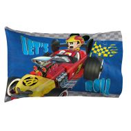 Jay Franco Disney Junior Mickey Mouse and The Roadster Racers 20 x 30 Reversible Pillowcase