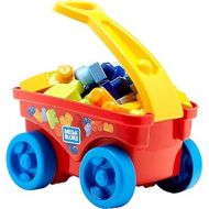 Mega Bloks Pull n Play Wagon, 45 Pieces, Fisher Price