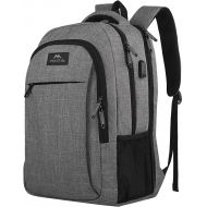 [아마존베스트]17 Inch Laptop Backpack, MATEIN TSA Large Backpack for Travel and Business with USB Charger Port, Water Resistant Big Flight Approved Weekender Carry-On Backpack with Luggage Sleev