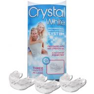 Pre-loaded Crystal White Professional Teeth Whitening System. 3 Preloaded Trays- No Mess! 35%...