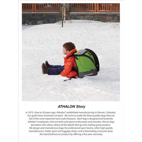  Athalon TRI-ATHALON KIDS BOOT BAG/BACKPACK ? SKI - SNOWBOARD ? HOLDS EVERYTHING ? (BOOTS, HELMET, GOGGLES, GLOVES)