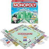 Monopoly The Mega Edition by Winning Moves Games USA, a Bigger and Faster Version of Monopoly with the Speed Die for 2 to 8 Players, Ages 8 and up (1104)