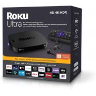 [아마존베스트]Roku Ultra | Streaming Media Player 4K/HD/HDR with Premium JBL Headphones