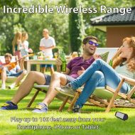 [아마존베스트]Cambridge Soundworks OontZ Angle 3 Ultra (4th Gen) 5.0 Bluetooth Speaker, 14 Watts, Hi-Quality Sound & Bass, 100 Ft Wireless Range, Play 2, 3 or More Speakers Together, OontZ App, IPX7, Bluetooth Speak