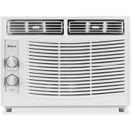 DELLA 5,000 BTU 115V/60Hz Window-Mounted Air Conditioner, AC Unit with Mechanical Controls, Cools Up to 150 Square Feet